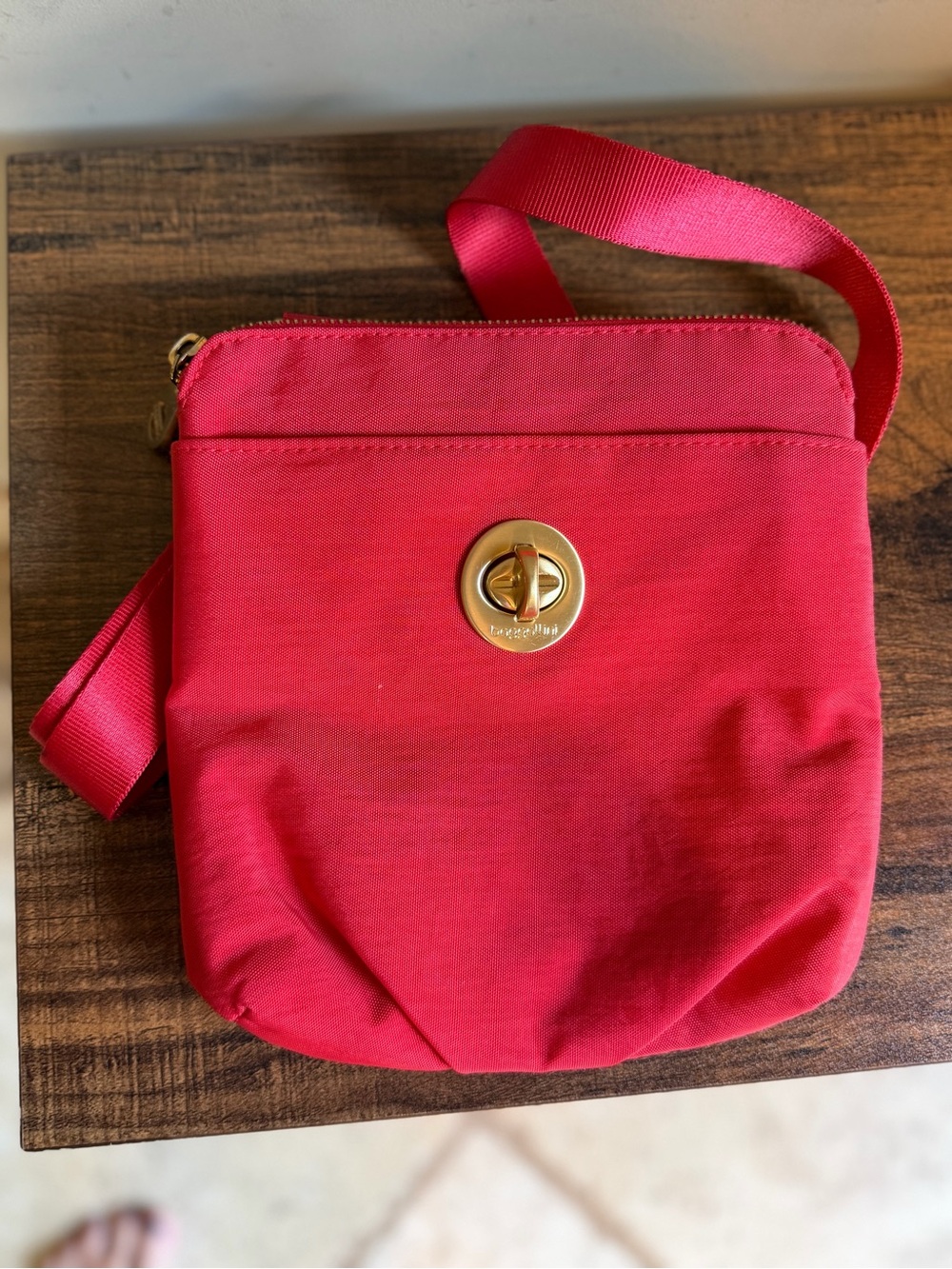 Baggallini Crossbody Bag in Red Interior Wallet